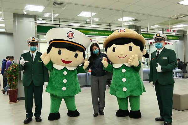 龍山西路郵局今（21）日開幕。圖／勞工處提供