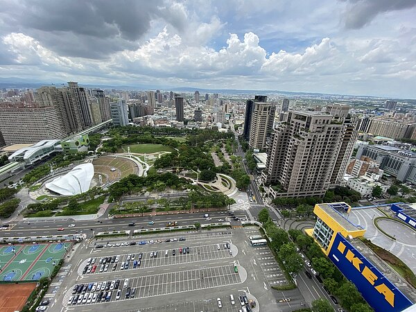 低密度重劃區如七期南側、12期深獲自住客群喜愛。記者宋健生/攝影 