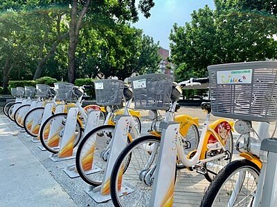 今起中、竹、苗借還iBike免收調度費。圖／台中市政府提供