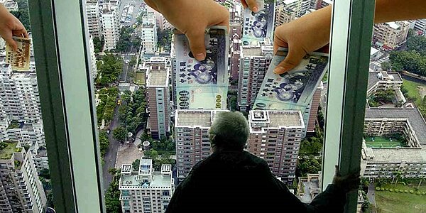 針對炒作預售屋,內政部修法可處三年以下刑責,不法經營Line群組業者聞訊關掉一堆。圖/中國時報合成畫面