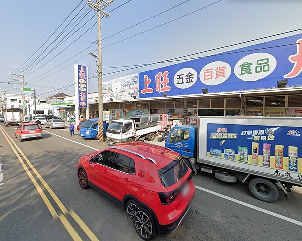 案20483、20484足跡曾到過台中上旺大賣場。圖/截自Google Maps