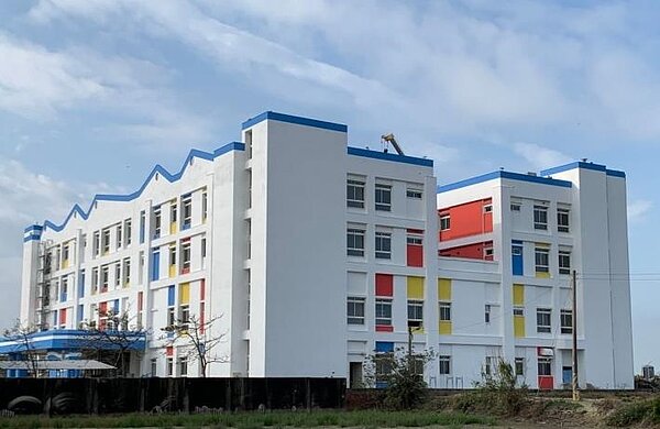 新營醫院北門分院整建工程預計5月完工。圖/台南市政府提供