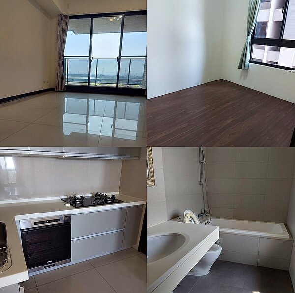 原PO將屋內打掃得超級乾淨，讓許多網友讚嘆不已。圖／擷取自《爆廢公社》