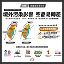 西半部連兩天空品不佳　台中啟動應變