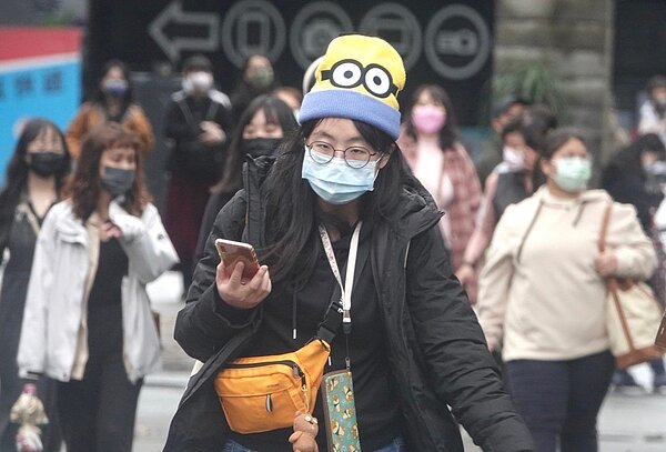 下周日晚起冷空氣南下。聯合報系資料照