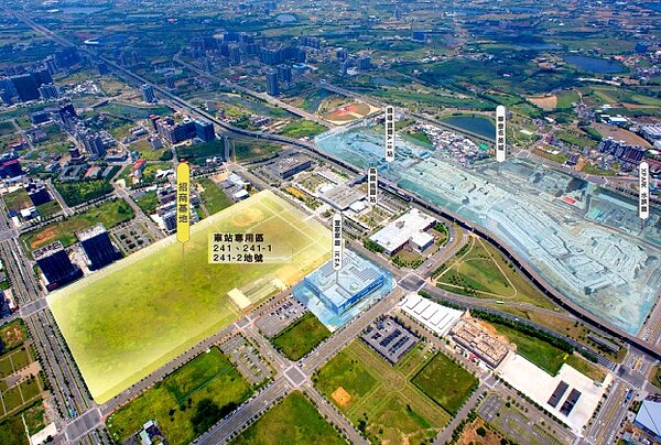 高速鐵路桃園車站特定區事業發展用地開發經營案。圖/業者提供