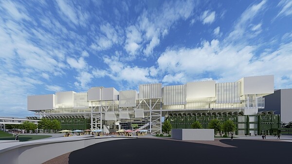 煙波國際觀光集團跨足商場經營,投入10億元翻修新竹文創館。圖/文化局提供