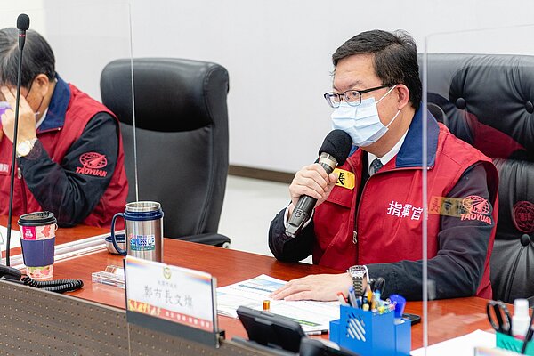 桃園37處社區接種站3/8、3/10開放免預約施打。圖/桃園市政府提供