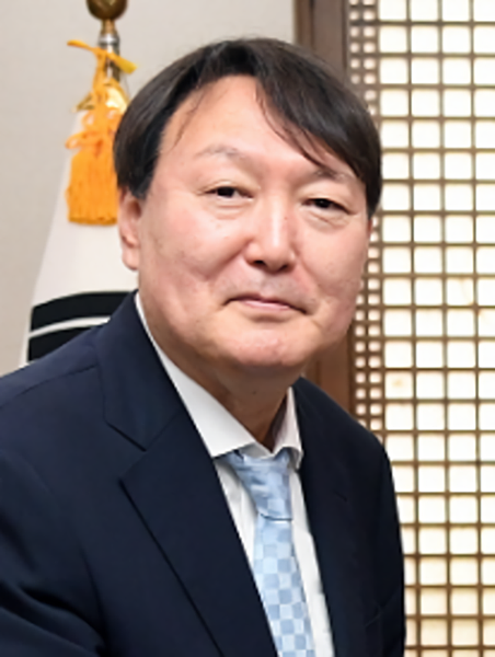 南韓總統大選結果出爐，在野黨國民力量候選人尹錫悅當選南韓總統。圖／取自維基百科
