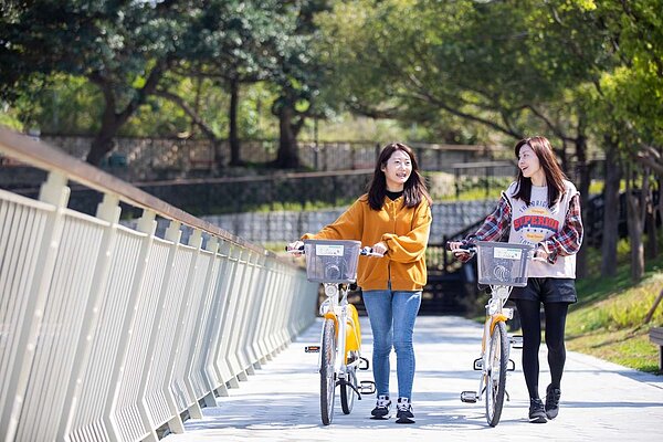 新竹市公共自行車將全面升級,今年全市50座YouBike站點,將全面升級為YouBike 2.0。圖/新竹市政府提供