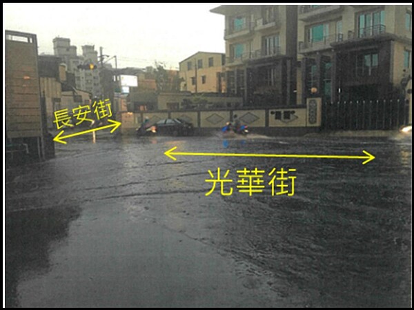 台南市新市區光華街箱涵改善工程已完工,讓居民不再飽受淹水之苦。圖/台南市政府提供