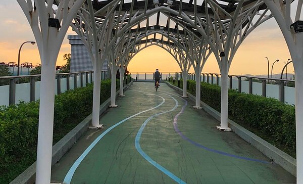 台北市內湖運動公園極限運動場開始換新裝預計6月完工。圖/北市工務局衛工處提供