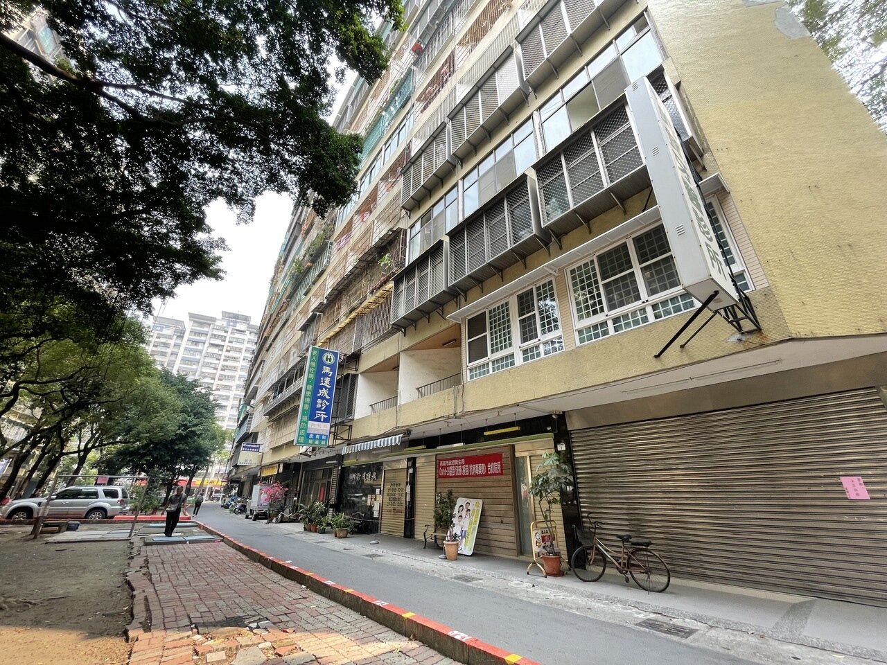 眷村內道路養護，長期存在管理權責不清爭議。記者徐如宜／攝影 