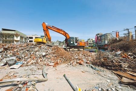 桃園捷運綠線G09站徵收土地時一度發生流血抗議,所幸經桃園市捷運工程局溝通,已經取得全數用地。(賴佑維攝)