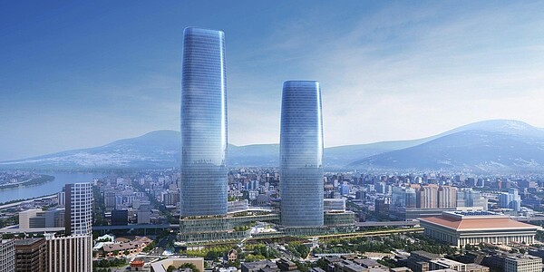 北市環評委員會通過雙子星開發案環差報告,預計4月1日申請建照,最快今年底動工。圖/北市捷運局提供