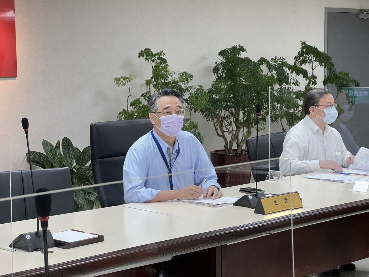 黃清信指出，電扶梯事故若是通案就要調整設備，如果是個案要盡速釐清，不過廠商說明這是個案。記者鍾維軒／攝影 