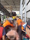 台南六甲垃圾掩埋場　工人右手捲入機器