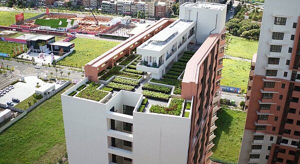 央北樓頂。圖/新北市府提供