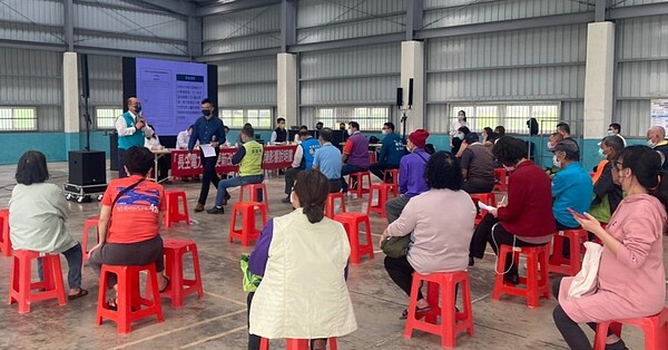 海湖電廠說明會被批事前宣傳不夠,參加民眾少。記者鄭國樑/攝影