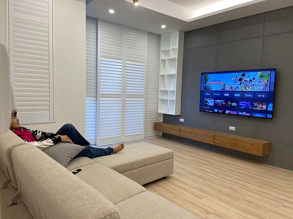 黃大米新家裝潢。圖/取自黃大米臉書