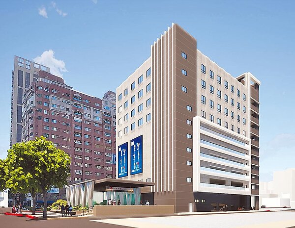 斥資4億的「凹子底停5 BOT案」預計5月開工。圖為完工模擬圖。(高巿府交通局提供/曹明正高雄傳真)