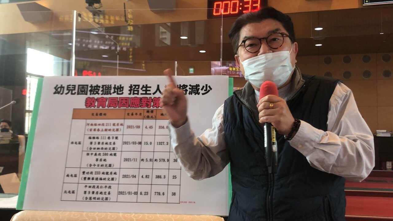 台中市議員李中。圖/聯合報系資料照片