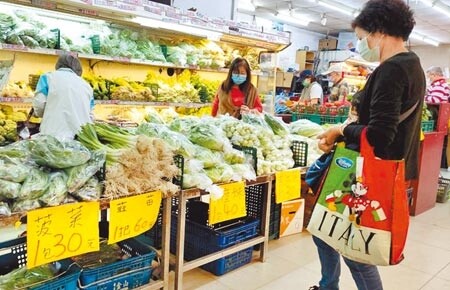 台經院預估3月消費者物價指數飆破3%，面對不可避免的高物價，大家要做好心理準備。（本報資料照片）