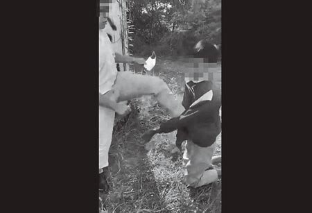 高雄去年校園霸凌頻傳,曾有職校學生罰跪在另1人面前,還被重踹。(本報資料照片)全國各縣市安心專線1925