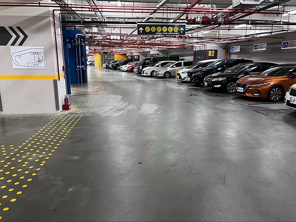 目前地下室積水情況已改善。圖/北市政府都發局提供