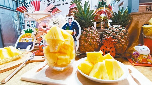 今年我鳳梨外銷96%都集中在日本市場。記者謝進盛/攝影