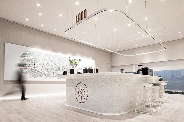 皇翔建設與甲桂林廣告攜手全台前10大連鎖咖啡品牌之一的「老窩咖啡」,於土城暫緩重劃區激盪一份人文新能量。