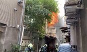 北市大同宮廟起火　樓板塌陷3消防員險受困
