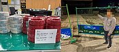 逮個正著！23歲男暗夜潛入北市內湖工地竊36捆電纜