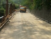 南清公路122線遭蘇力颱風重創崩毀　修復搶通