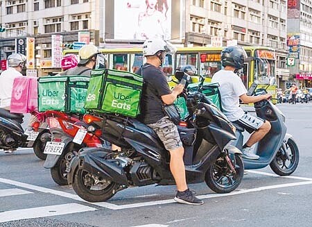 
台北市外送條例初審通過，外縣市業者也管得到。（本報資料照片）
