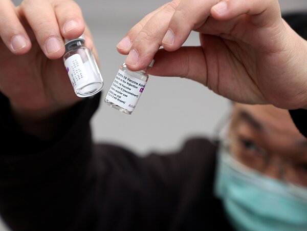 AZ疫苗示意圖。本報系資料照