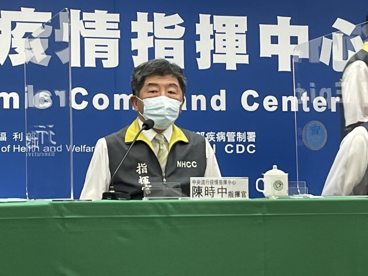 兒童疫苗接種有望? 陳時中說,下周日由專家討論。記者許政榆/攝影