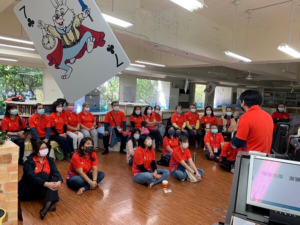 明湖國小導護組研習迎新會。圖／截自臉書粉專「內湖樂生活 X 有你有我」