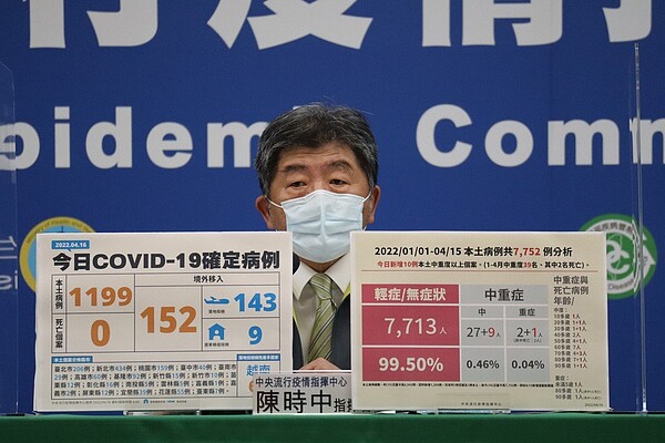 陳時中表示,整個公務體系都全力做該做的事。圖/指揮中心提供