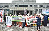 屏市光復路拆遷　抗議團體內鬨