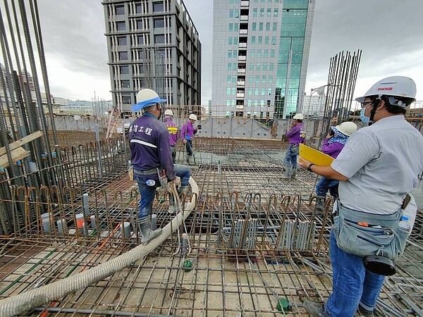工地施工。圖/鄉林建設提供