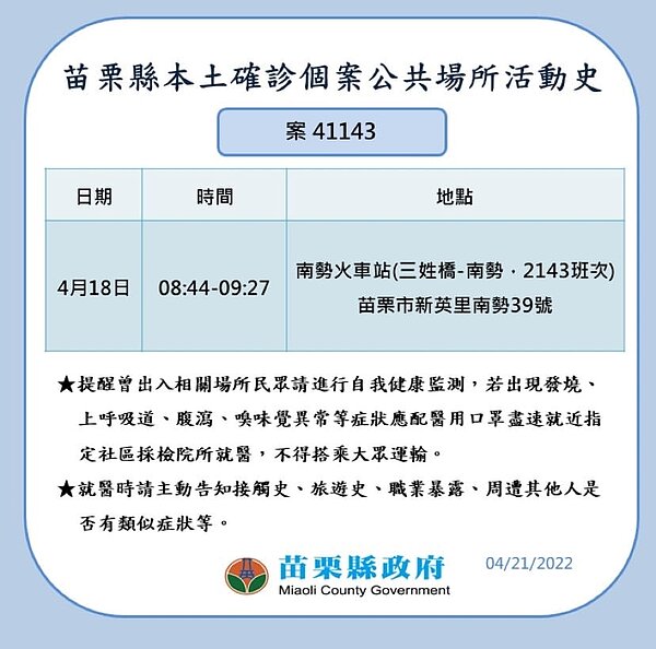 苗栗足跡。圖／苗栗縣政府提供