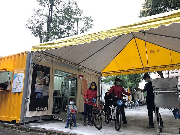 汐止租借站搬新家。圖/新北市政府提供