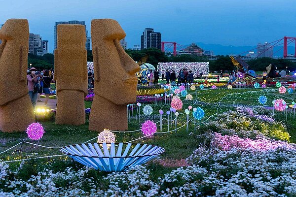 2022新北河濱蝶戀季展期至5月29日止。圖/新北市政府提供