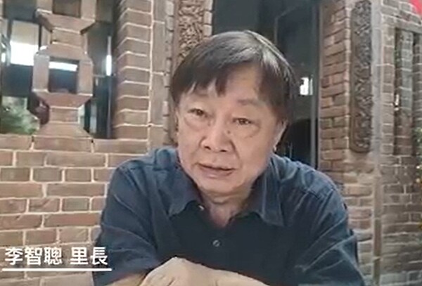 頂碩里里長李智聰，服務里民不遺餘力。