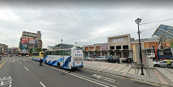 圖為彰化車站周邊街景。圖/翻攝自Google Maps