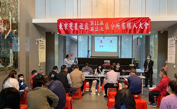 《東京雙星》舉辦一年一度最重要的區權會。