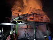 新北某農莊鴿舍深夜惡火　近30隻鴿子葬生火窟　幸無人傷