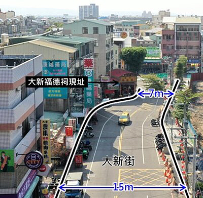 大新福德祠遷移審議通過。圖/台中市都發局提供