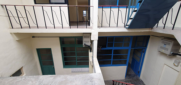 各眷舍內部格局都不同,有的為兩間眷舍互通。圖/新北市府文化局提供